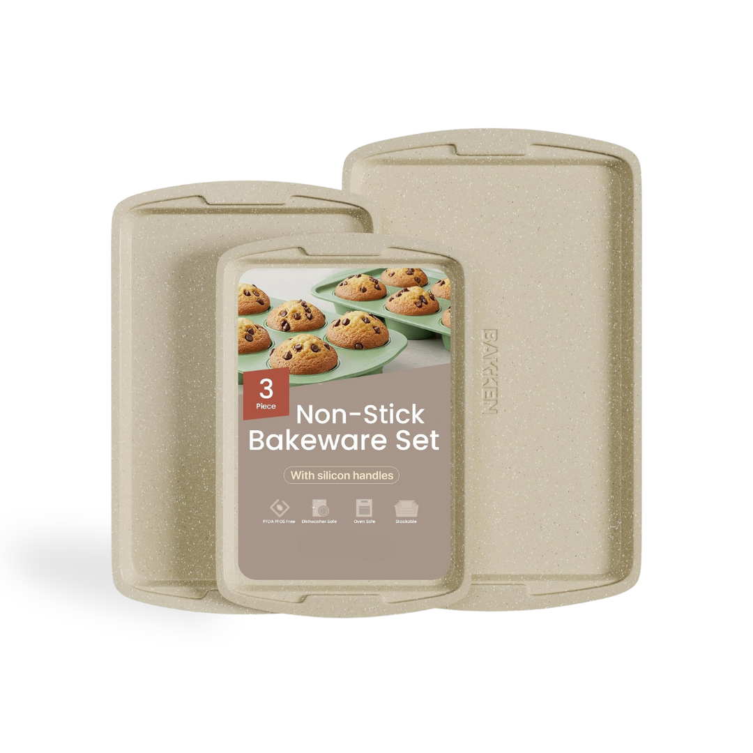 White Stone Coating Non-Stick Baking Pans