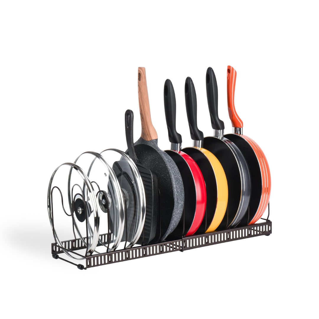 Pots and Pans Organizer Rack